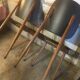 Pair of Pegase chairs by Baumann 1960