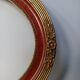 Old oval wooden frame