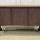 English enfilade from the early 20th century in mahogany.