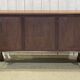 English enfilade from the early 20th century in mahogany.