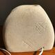Carved stone lamp signed Arsène Galisson - 1980s
