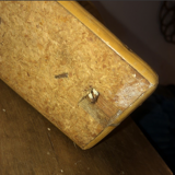 Vintage rattan wall lamp