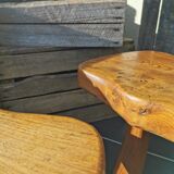 Pair of tripod stools