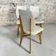 Chaises skaï blanc