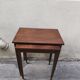 Pair of nesting tables in wood