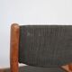 4 chaises vertes danoises estampillées