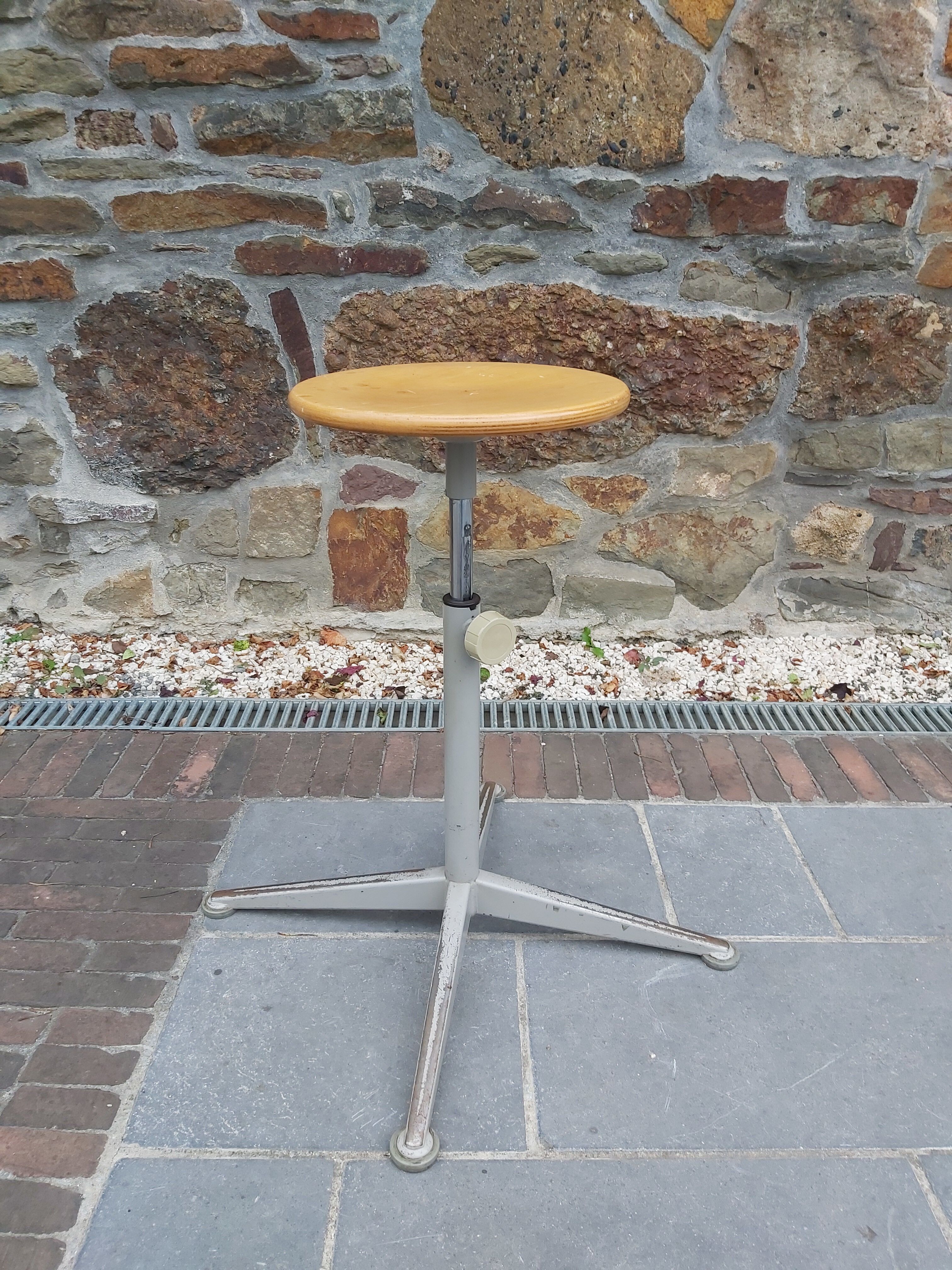 Architect's stool designed by Friso Kramer, 60s