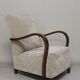 Paire de fauteuils Art deco