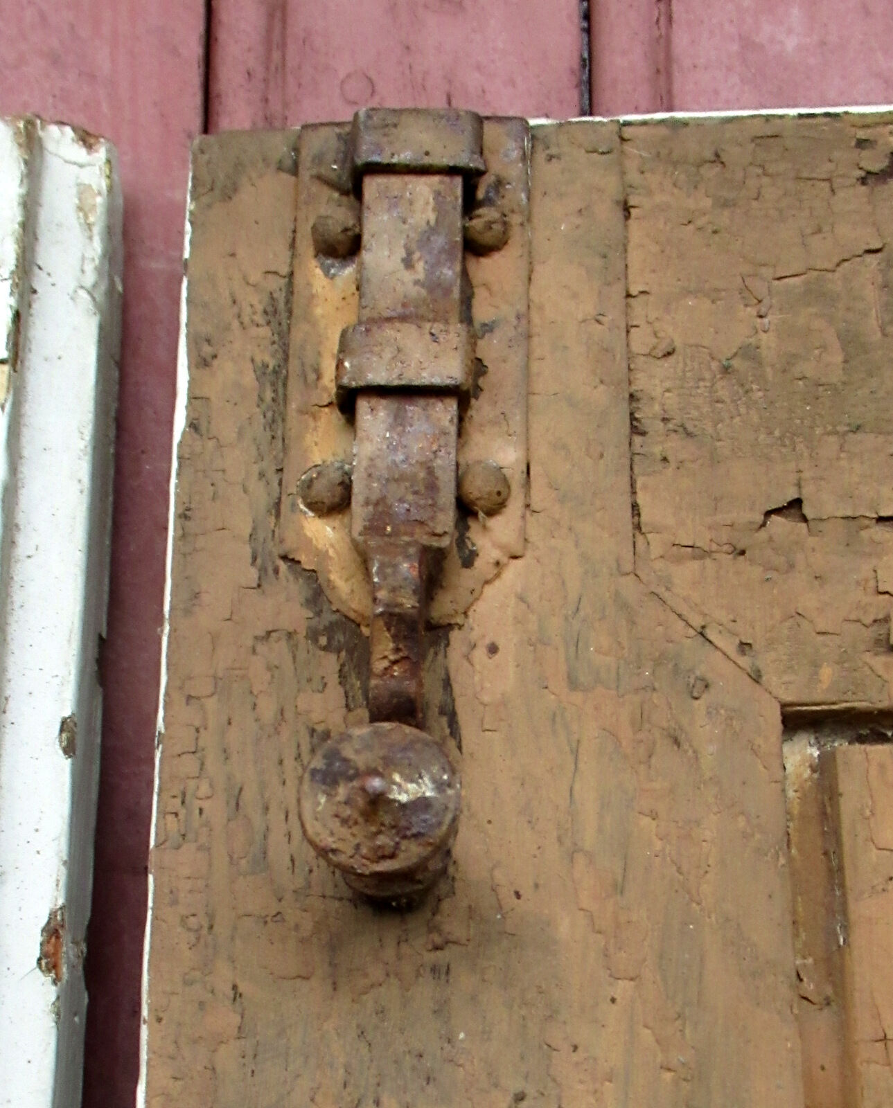 Paire de portes xviiième, de façade murale en chêne