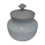 Sugar candy in white porcelain