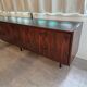Scandinavian row in rosewood from Rio circa 1960