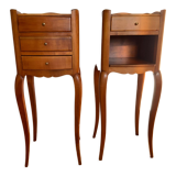 Pair of bedside Louis XV style