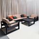 Brutalist seating set, Sigma Furniture, Belgium, 1970s