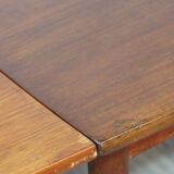 Scandinavian extendable meal table Denmark teak 1960