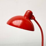 Red German table lamp mid-century 6556 by Christian Dell for Kaiser Idell, 1960s