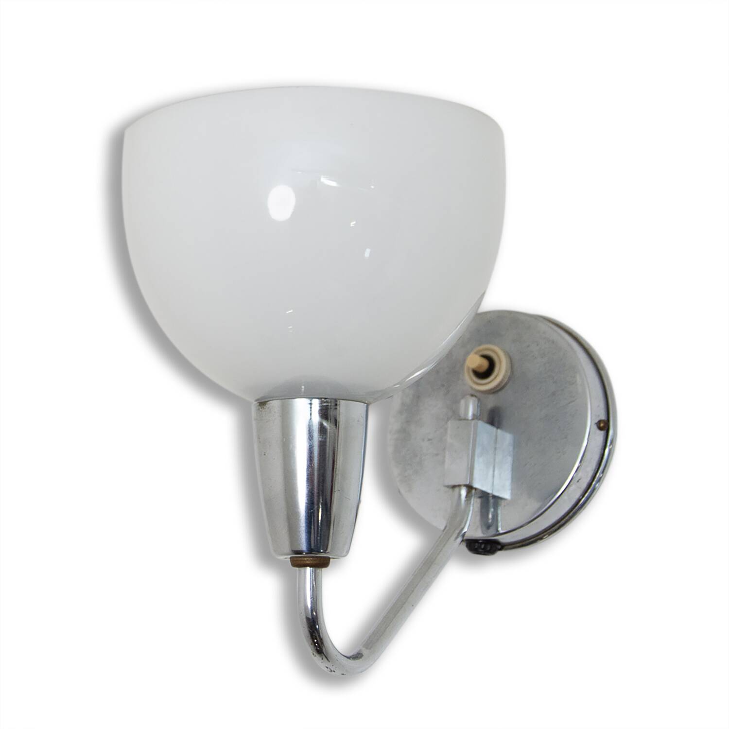 Applique Salle De Bain Applique Murale Pathson Vintage - Abat-Jour Verre Tulipe, Design Industriel - Pour Salon, Chambre, Salle De Bain Luminaires Int Rieur