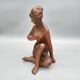 Ceramic Woman Figure, 1982, Czechoslovakia