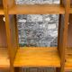 Bamboo cabinet woven and modular pine vintage 1960