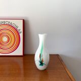 Murano style colored opaline vase from the 60s