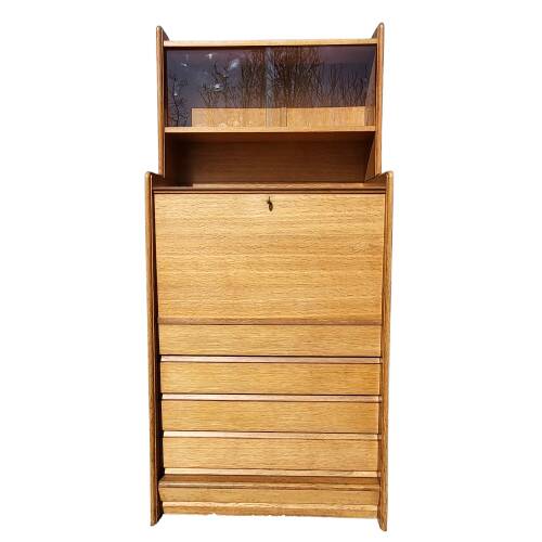Meuble d'étudiant asymétrique Meyssignac Décorateur, 1950