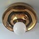 Italian brass wall lamp, diam. 39 cm