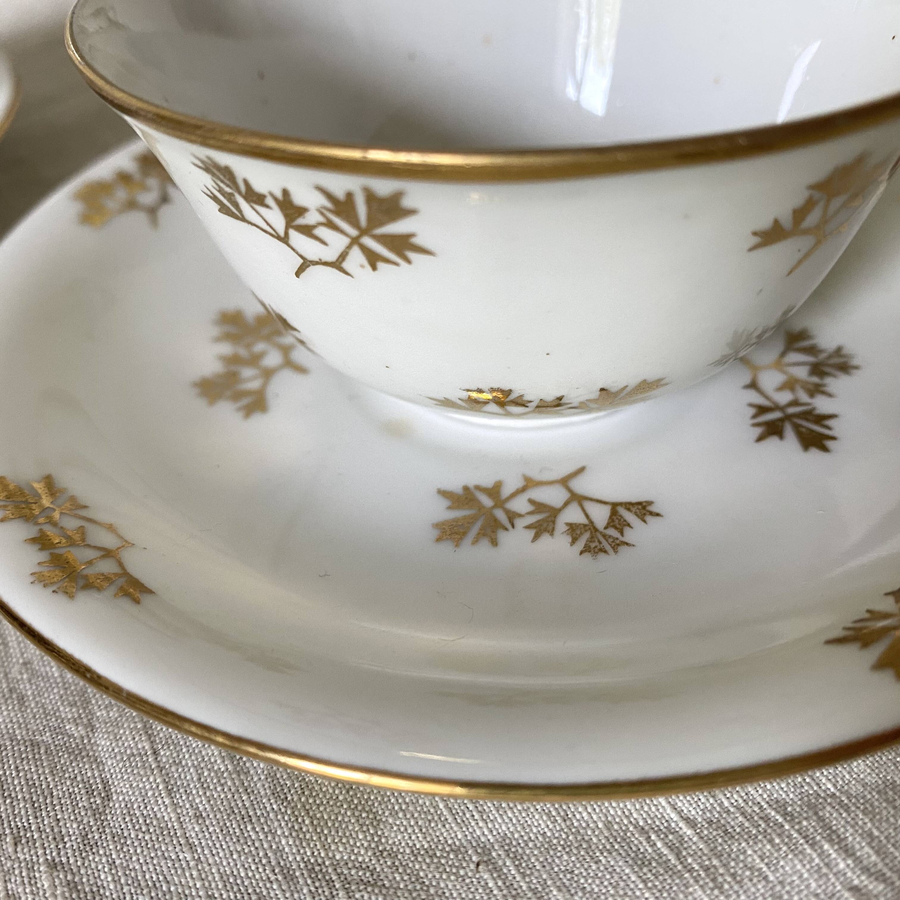 Limoges porcelain tea or coffee service