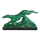 Sculpture of a greyhound
