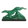 Sculpture of a greyhound