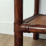 Rattan sofa bedside table