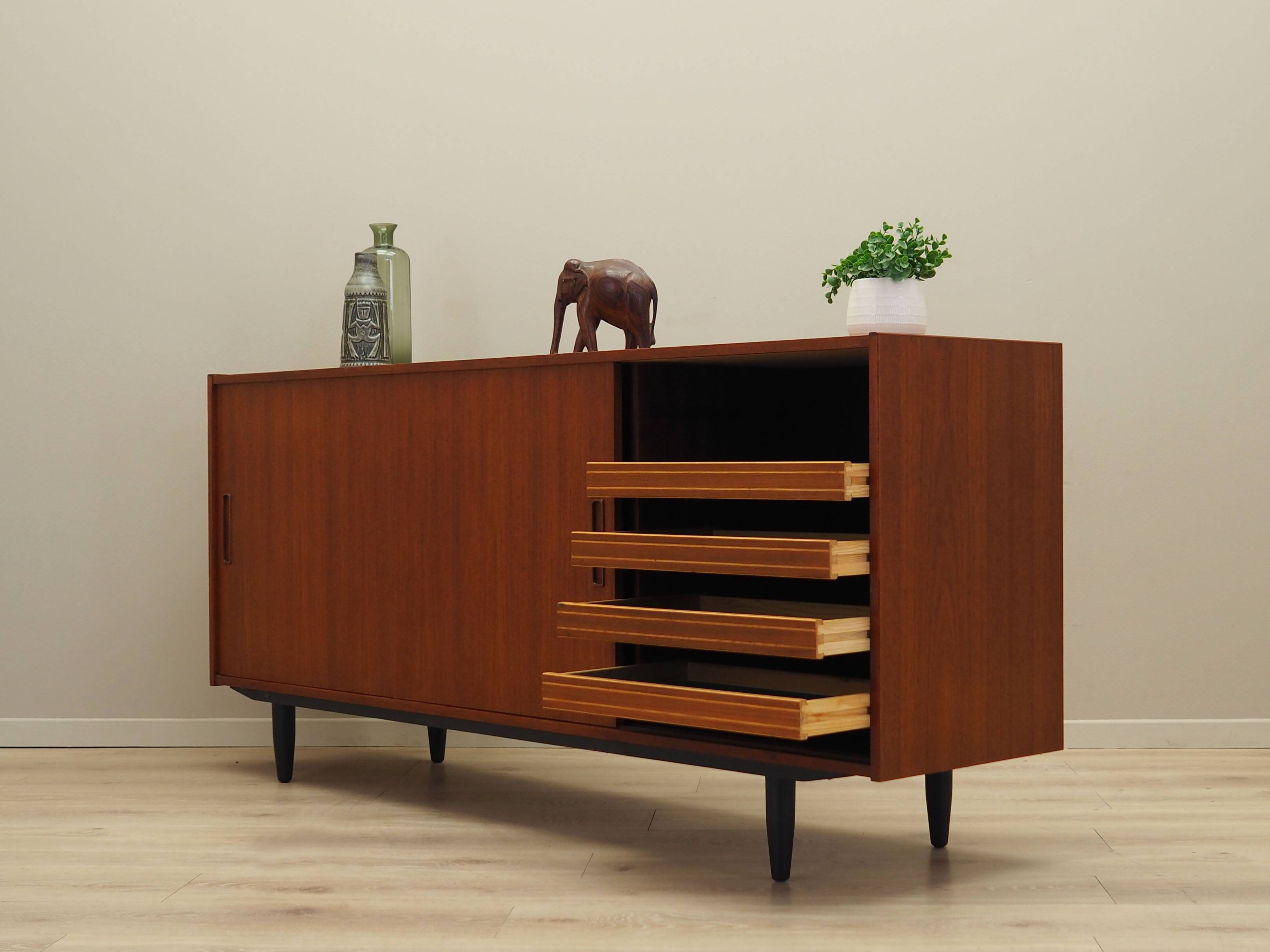 Teak sideboard, Danish design, 1970s, production: Denmark