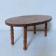 Table Scandinave en bois de Teck pour dînette années 1960/70