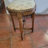 Antique walnut piano bench