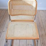 Beech & Cane 'Cesca' chairs by Marcel Breuer