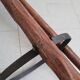 Vintage Spanish brutalist bar stool 1970s