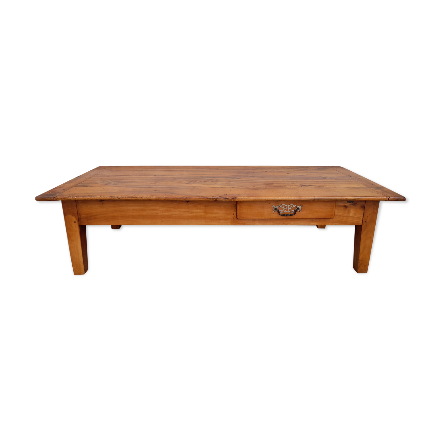 Walnut farm coffee table 19th -1m84
