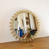 Backlit resin mirror by Hillebrand 1970