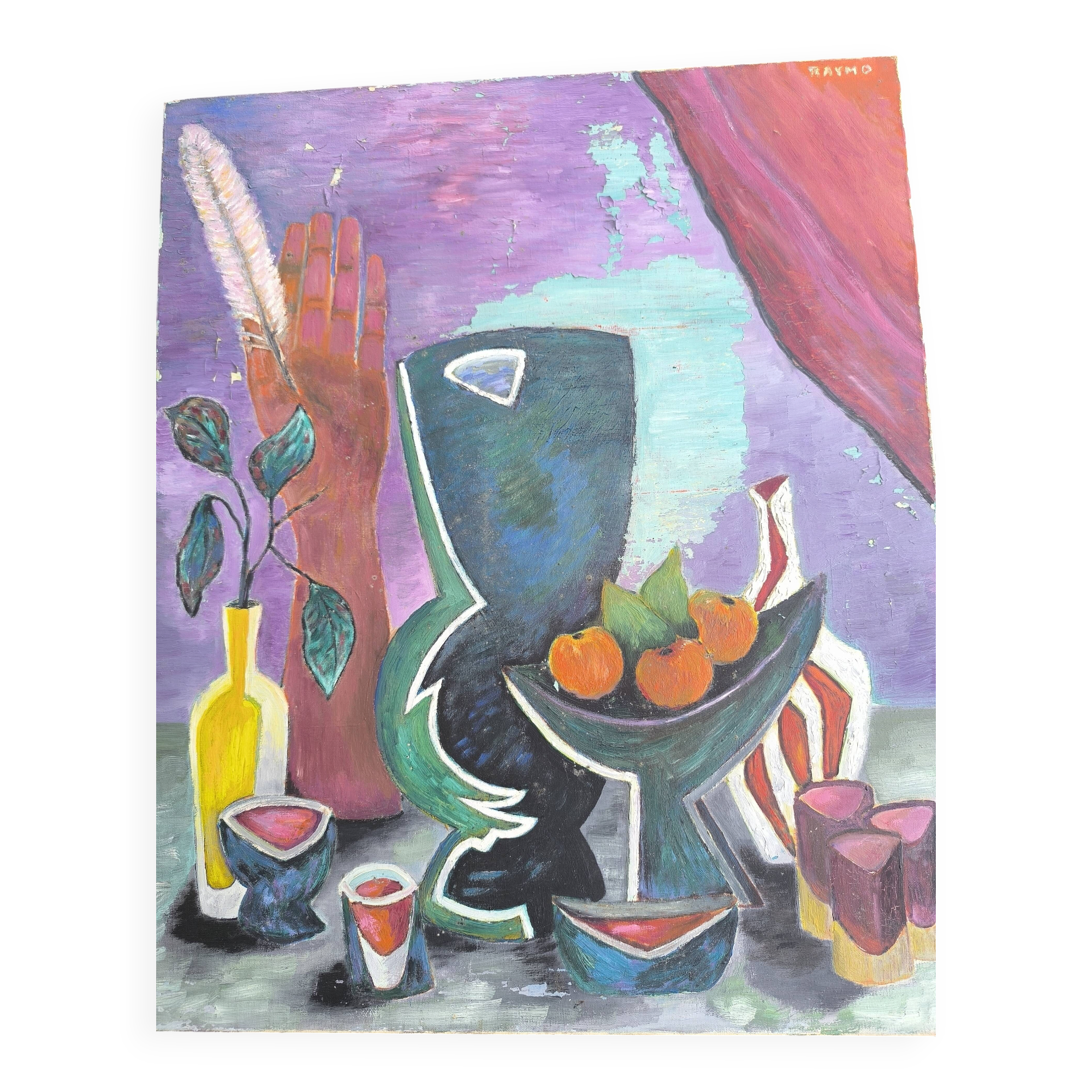 Peinture style cubiste