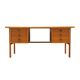 Bureau en frêne, design danois, années 1960, designer : Svend Age Madsen