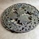 Brass underside vine decoration