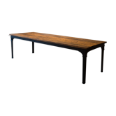 Dining table "Reichsbahn" workshop floor pine