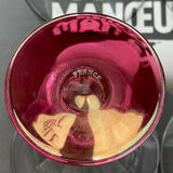 Set of 4 cocktail glasses 1970