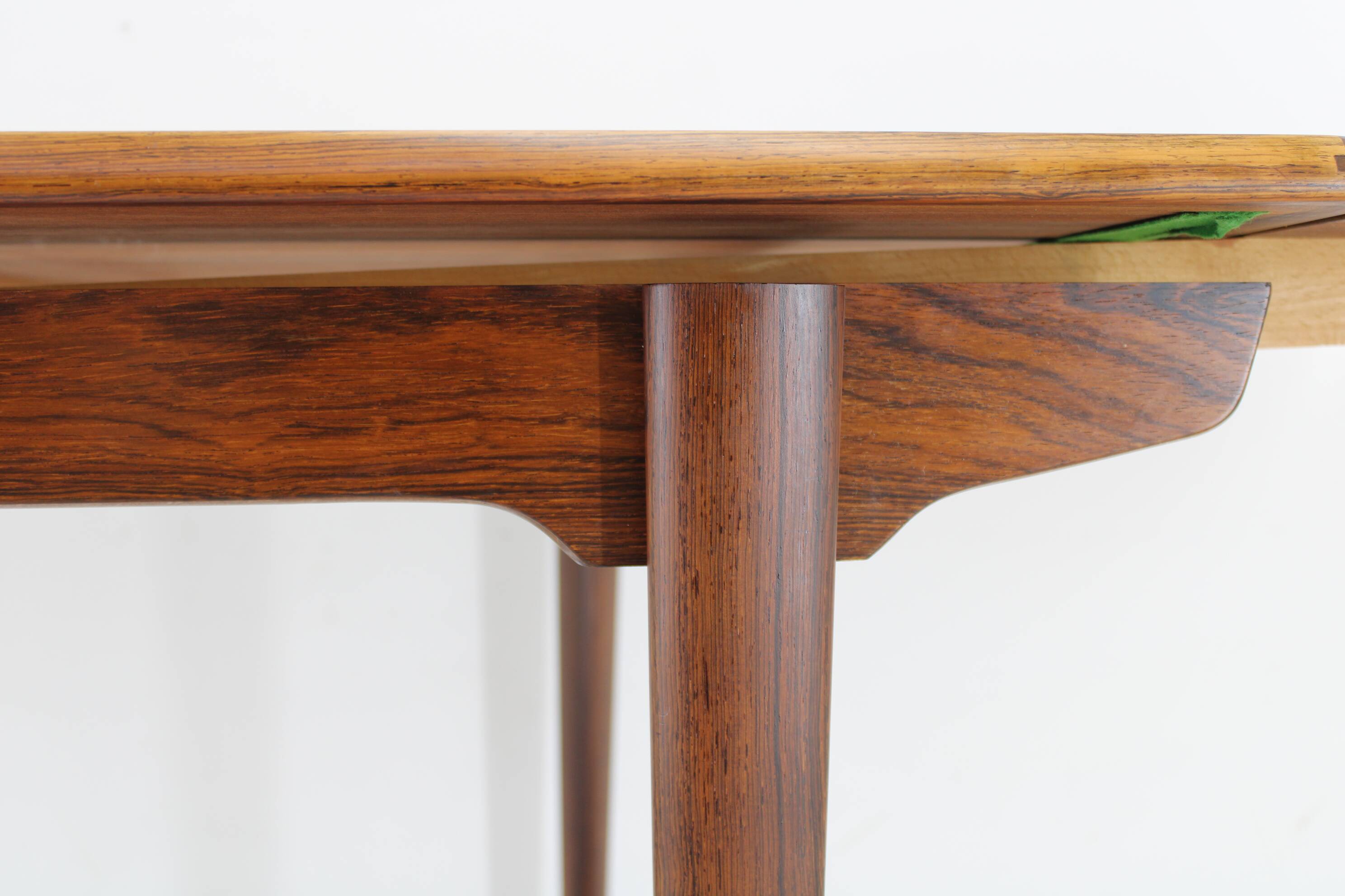 1960s Danish Wooden Extendable Dining Table