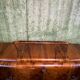 Art decó vintage Brocante burr walnut cocktail bar sideboard