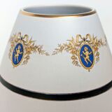 Footed vase, ceramic pot - Flora Keramiek Gouda Holland factory