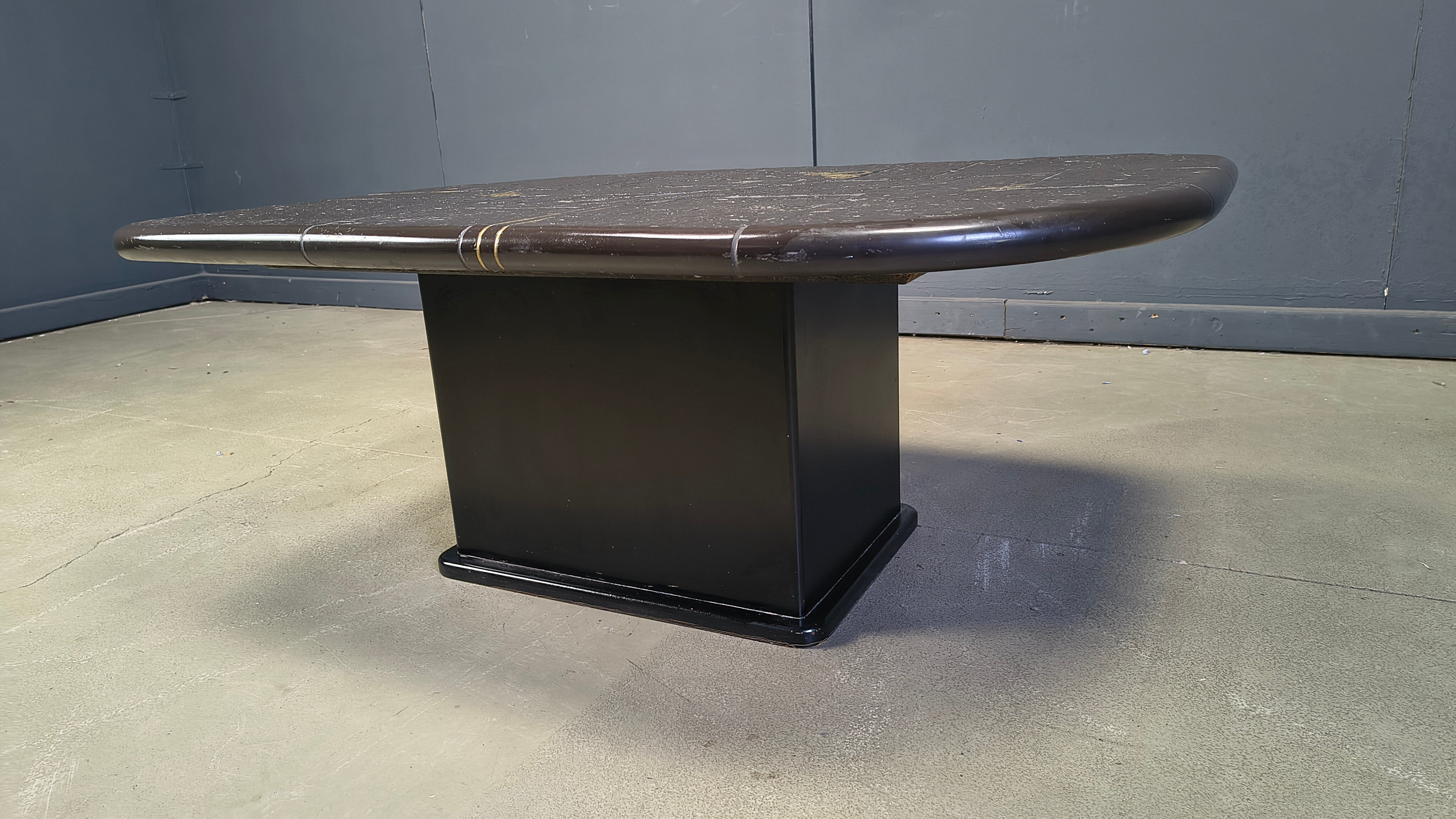 Paul Kingma attributed coffee table, 1980s