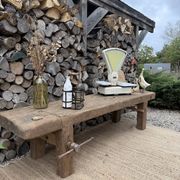low carpenter's bench / TV cabinet bench