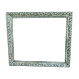 Ancien cadre en bois et plâtre