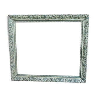 Old wooden and plaster frame