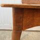 Oak desk with 1 drawer 65x52cm