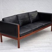 1960s, Danish design by H.J.Wegner, 3 seater sofa model CH 163.